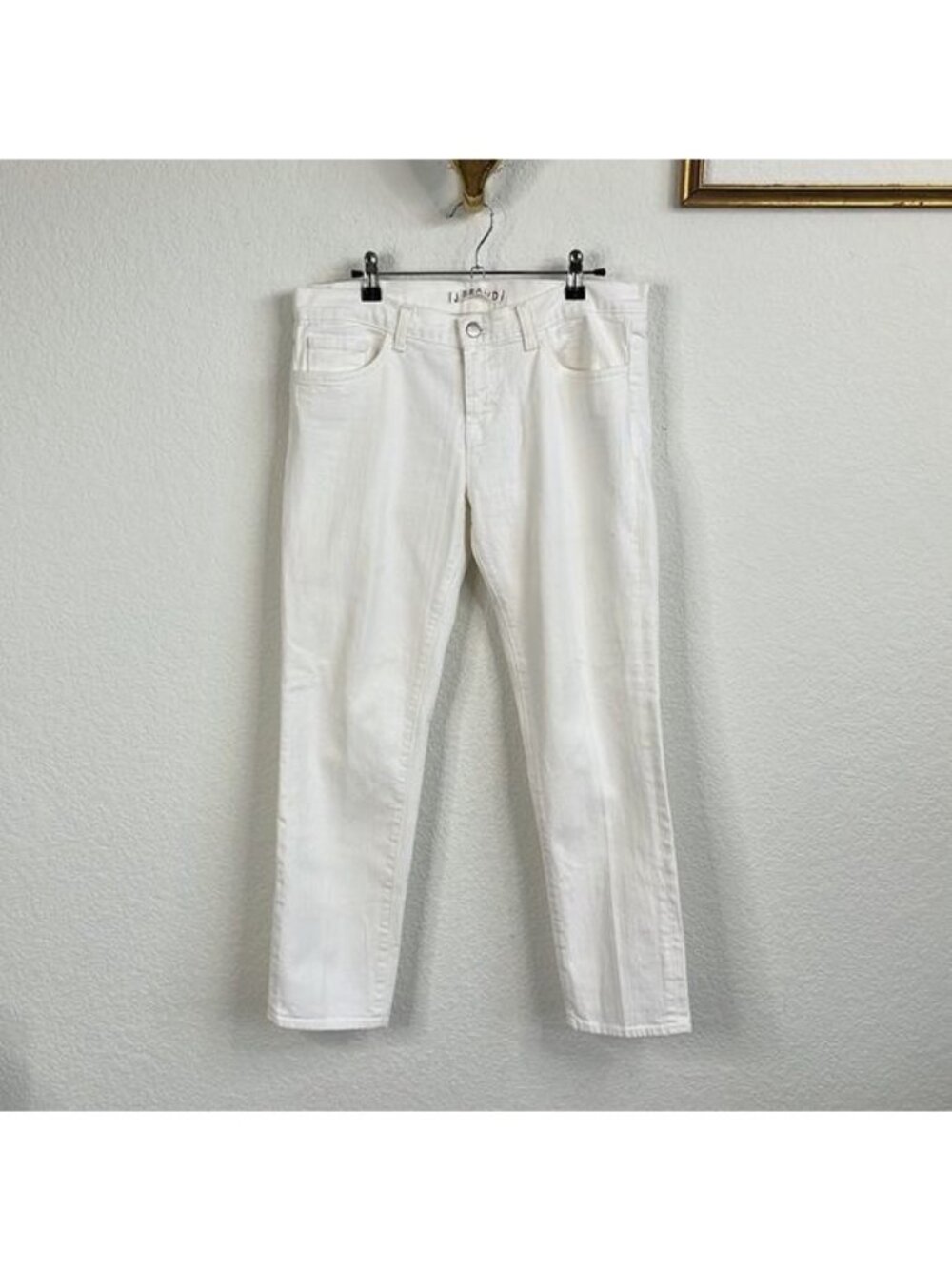 J Brand 935 White Jeans